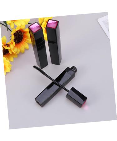 TOVINANNA 3pcs Eyelash Glue Tube Eyelash Spoolies Empty Mascara Bottle Empty Eyeliner Tube Black - Buy Online on GoSupps.com
