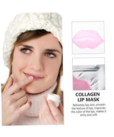 SKISUNO 20pcs Collagen Lip Masks Portable Lip Films for Women Scrub Exfoliator Care Necessity Random Style - Buy Online on GoSupps.com