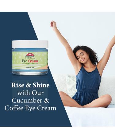 South Beach Herbals Cucumber & Coffee Eye Cream - Anti-Aging Treatment for Dark Circles & Puffiness - 2 oz - Buy Online on GoSupps.com