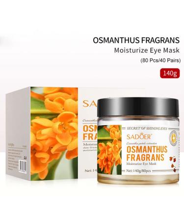 Premium Eye Masks & Pads - 40 Pairs for Dark Circles Tear Bags & Wrinkles | Hyaluron Eye Patches | High Quality Natural Ingredients - Buy Online on GoSupps.com