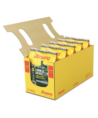 JOSERA LAMM AND BATÉE CROQUETTES. 5 x 900 g