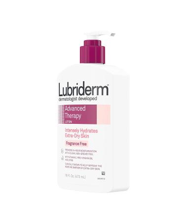 Lubriderm Advanced Therapy Fragrance-Free Moisturizing Lotion 16 fl. oz (Pack of 2) - Buy Online on GoSupps.com