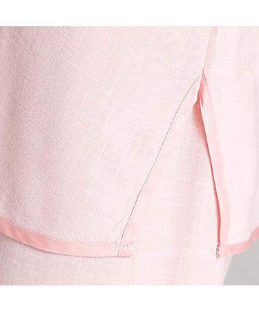 Unisex Adult Tai Chi Uniform - Traditional Chinese Kung Fu Suit - Pink - Medium - Buy Online on GoSupps.com