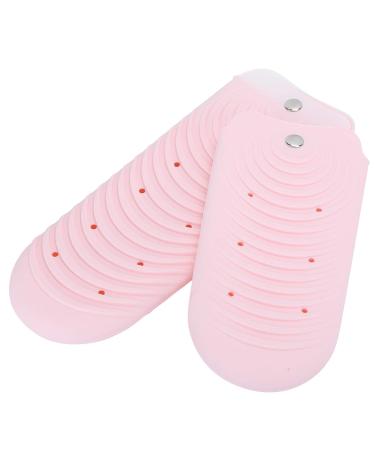 Silicone Heat Resistant Mat - 2pcs Non-Slip Pouch for Hair Straightener - Travel-Friendly Pink Hair Styling Cover - Buy Online on GoSupps.com