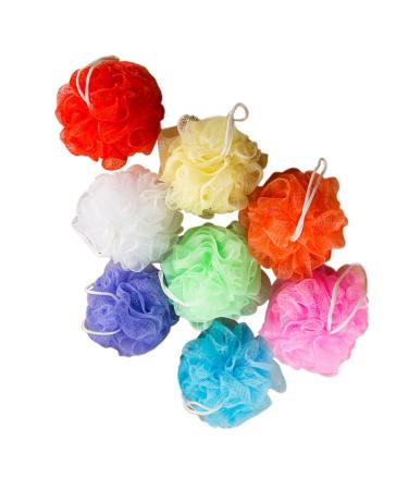 NOLITOY 16pcs Shower Loofah Lady Parts Bathing Accessories Body Scrubber Bathroom Accessories Loofah Sponge Back Scrubber Mesh Shower Sponge Bath Scrubber Body Scruber Bath Ball