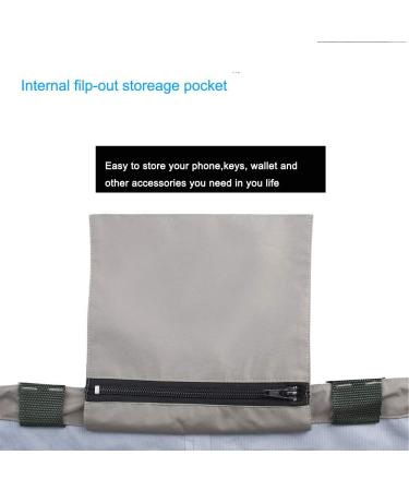 Breathable Waterproof Fishing Clothing - XL Olive Green Wading Pants & Boots for Men | Durable Tricot Material - Buy Online on GoSupps.com