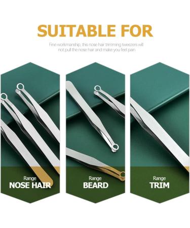 Beavorty Round Nose Hair Trimmer Set for Men | Eyebrow Clippers & Grooming Tools - Black - Buy Online on GoSupps.com