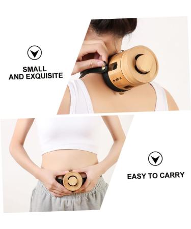 Beaupretty Smoke-Free Moxibus Glass Tools | Moxa Moproom & Bamboo Moxibustion Gifts for Christmas - Buy Online on GoSupps.com