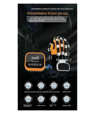 Rehabilitation Robot Gloves Stroke Hemiplegia Training Equipment Hand Rehabilitation Device Help Patient With Hand Dysfunction To Independently Carry Out Rehabilitation Splint Finger Orthosis (Color X-Large Right Hand - Buy Online on GoSupps.com