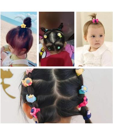 120 PCS Hair Sccessories for Girls Girls Hair Accessories Hair Ties for Girls Hair Elastics Kids Toddler Hair Ties Baby Hair Ties Toddler Hair Accessories Baby Hair Accessories - Buy Online on GoSupps.com