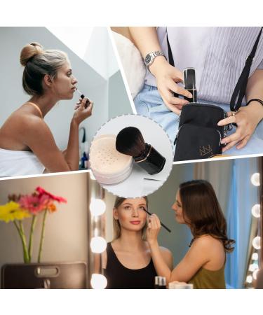 Retractable Kabuki Brush - Portable Blush & Makeup Brush for Powder Cream & Liquid Cosmetics - Buy Online on GoSupps.com