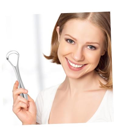 Buy FRCOLOR 8 Pcs Stainless Steel Tongue Brush - Household Oral Care Tools for Fresh Breath - Buy Online on GoSupps.com