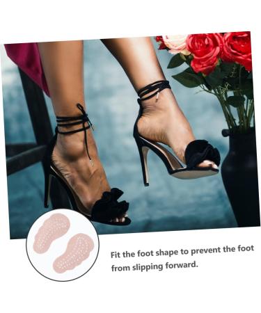 FRCOLOR 2 Pairs Forefoot Pads for Women - Anti-Slip Stickers & Leather Cushions for High Heels Sandals & Shoes - Buy Online on GoSupps.com