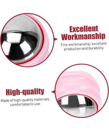 Minkissy 2 PCs Roller Massage Ball Set - Compact Face & Foot Massager - Creative Relaxation Tool in Various Colors - Buy Online on GoSupps.com