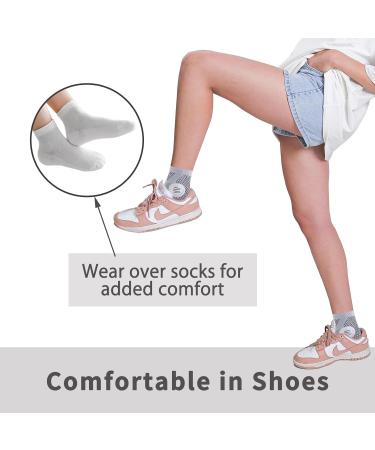 Neuropathy Toeless Support Socks - Ankle Foot Compression for Pain Relief | Ideal for Plantar Fasciitis Tendonitis Arthritis Heel Spurs | Unisex Small Size - Buy Online on GoSupps.com