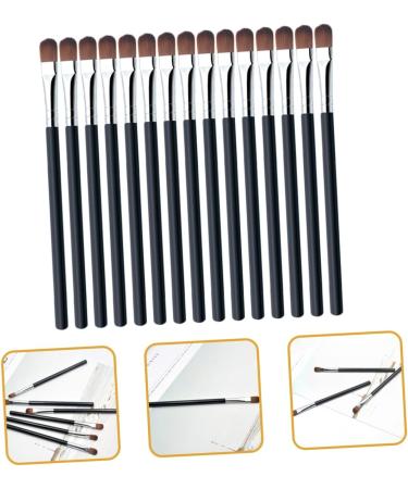 PLAFOPE 100pcs Eye Shadow Brush Eye Applicator Makeup Tool Powder Applicator Beauty Tools Artificial Fiber - Buy Online on GoSupps.com