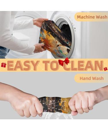 Shop Colorful Paint Elephant Beard Bib Apron - Best Beard Hair Catcher for Men | Perfect Father's Day & Christmas Gifts - Buy Online on GoSupps.com