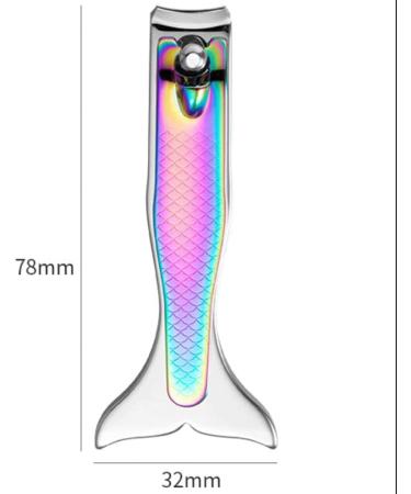 UNbit Nail Clipper Nail Clipper Nail Clipper Gradient Beauty Handle Large with File Nail Clipper Manicure Tool - Buy Online on GoSupps.com