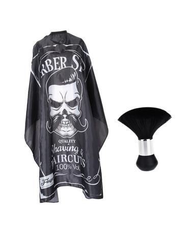1 Set Barber Cloth Household Haircut Cover Hair Shampoo Cape Salon Haircut Cape Neck Protector Compact Hair Cutting Cape Hair Cutting Accessories Apron for Men Uniform Man Modeling