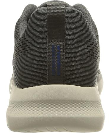 Skechers Men's GoWalk 6 Athletic Walking Shoes - Air Cooled Foam Sneakers 9.5 Charcoal - Buy Online on GoSupps.com