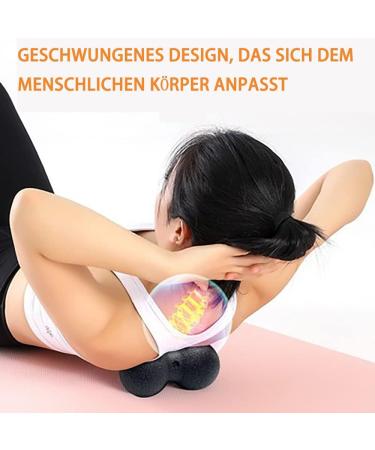 Fascia Training Set - Klein Faszien Roll Massage Balls & Trigger Point Release for Spine & Neck - Blue - Buy Online on GoSupps.com