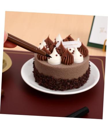 MAGICLULU 2pcs Baking Pen Food Coloring Brush Edible Pen Fine Point Marker Pens Edible Marker Pens Plastic - Buy Online on GoSupps.com