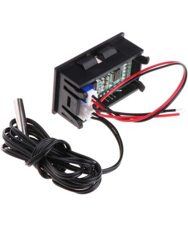 Digital LED Car Thermometer Gauge -50-110 C DC 12V (Blue) - Buy Online on GoSupps.com
