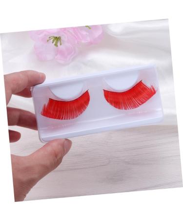 FRCOLOR Party Eyelashes Fake Lashes Long False Eyelash Color Eyelashes Fake Eyelashes - Buy Online on GoSupps.com