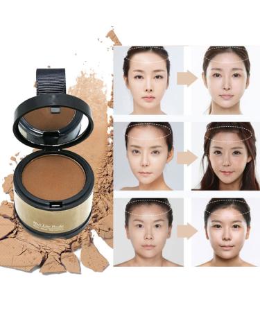 Light Cafe Hairline Powder - Cover Gray Roots Instantly | Thin Hair Touch-Up | 4g - Buy Online on GoSupps.com