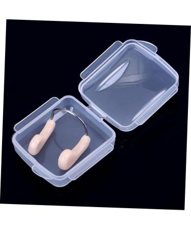 FOMIYES Swim Nose Clip 2pcs - Silicone Nose Protector for Adults - Snoring & Swimming Nose Pincher - Buy Online on GoSupps.com