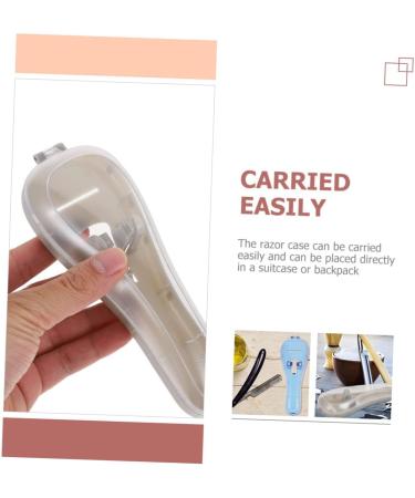 Minkissy 10-Piece Razor Storage Box - Shaver Holder Case for Men & Electrical Razors - Travel-Friendly Hair Razor Organizer - Buy Online on GoSupps.com