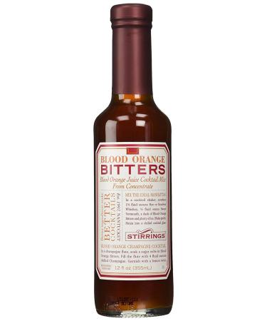 Stirrings Blood Orange Bitters & Simple Syrup Mixer Variety Pack - 12oz Bottle - Buy Online on GoSupps.com