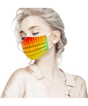 Genetic 10-Piece Fashion Print Mouth Protection Masks - 3-Layer Breathable Scarves for Adults | Stylish Face Covering for Men & Women - Buy Online on GoSupps.com