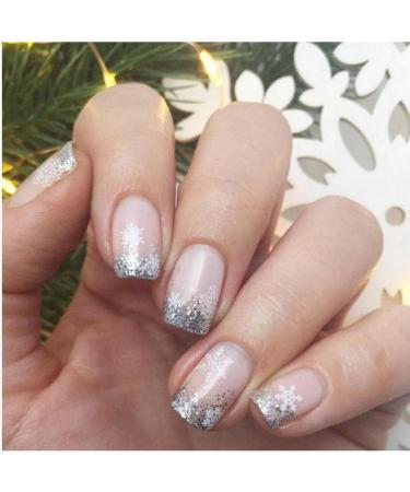 Snowflake Flowers Nail Stamping Plates | Autumn Winter Face Image Stencils for Boys & Girls | International Shipping - Buy Online on GoSupps.com