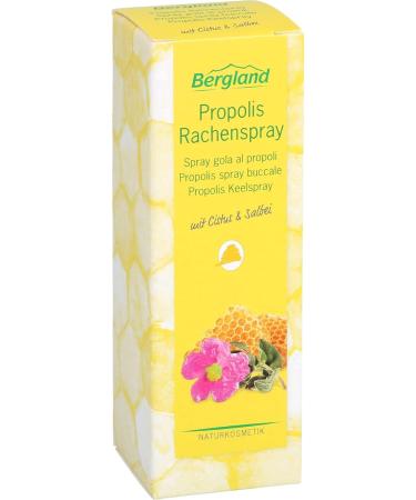 Propolis Throat Spray 20 ml - Soothing Natural Remedy for Cough & Sore Throat | International Shipping Available - Buy Online on GoSupps.com