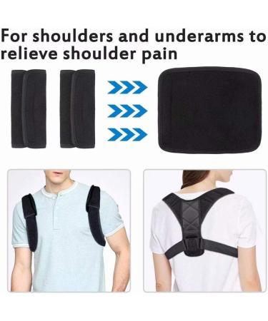 Bodywellness Posture Corrector for Men & Women | Candywe Back Brace for Clavicle Support & Pain Relief - Buy Online on GoSupps.com