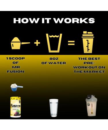 Nutrithority Mr.Fusion Pre Workout Supplement Grape Lime 40 Servings - Intense Focus & Pumps Nitric Oxide Booster No Crash - Powerful Energy Powder to Increase Strength & Gains - Buy Online on GoSupps.com
