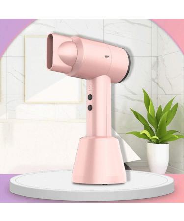 Wireless Hair Dryer 300W High Power Cordless Portable Blow Dryer Fashion Thermostat 6-Files For Hotel Home School Outdoor Travel Tool - Buy Online on GoSupps.com