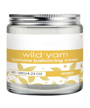 Wild Yam Cream Hormone Balance Organic Hormone Balancing Cream with Honey Aloe Coconut 120g