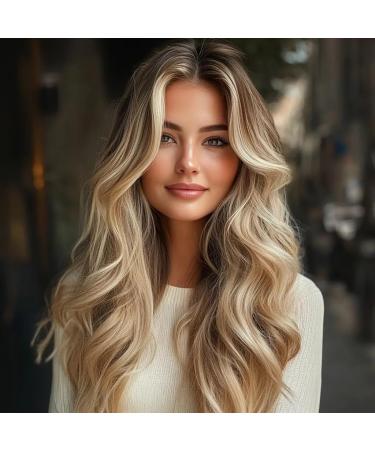 Nano Human Hair Extensions Balayage Nano Tip Hair Extensions Blonde Hair Extensions Invisible 50g 1g/s 18Inch 6/60/6 - Buy Online on GoSupps.com