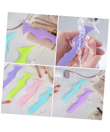 5pcs Silicone Beauty Ruler & Makeup Tools | Eyeliner & Mascara Applicators for Precision Makeup | International Shipping Available - Buy Online on GoSupps.com