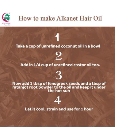 Alkanet Root Powder 10oz - 100% Natural Colourant for Soap Making | Gorgeous Color Shades | Ratanjot Root Powder by Yogis Gift  - Buy Online on GoSupps.com