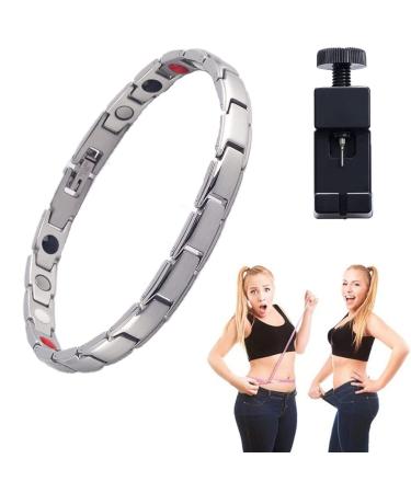 Lymph Drainage Magnetic Bracelet Imagineitem Bracelet Bracelets for Women for Arthritis and Joint Womens Magnetic Bracelet for Pain Relief-C