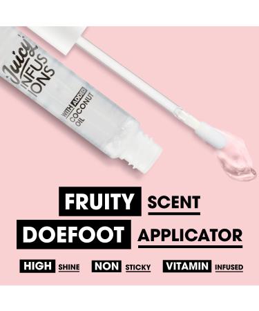 Collection Cosmetics Gloss Me Up Juicy Infusion Lip Gloss - Coconut Scented 9ml - Buy Online on GoSupps.com