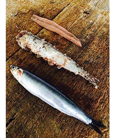Rezumar Cantabrian Anchovy Fillets in Olive Oil - 520g | Premium Anchoas Etiqueta Roja for Gourmet Cuisine - Buy Online on GoSupps.com