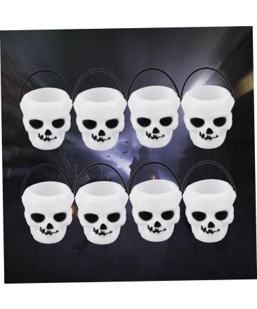 ibasenice 11pcs Candy Jar Candy Kettle Candy Bucket White Halloween Pendant - Buy Online on GoSupps.com