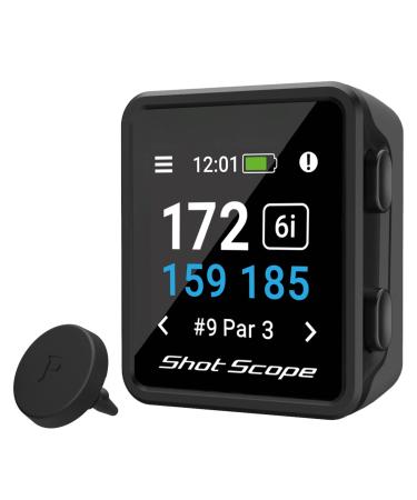 Shot Scope H4 GPS Handheld with Shot Tracking - F/M/B Green and Hazard Distances - 36,000+ pre-Loaded Courses - 100+ Statistics Including Strokes Gained - No subscriptions