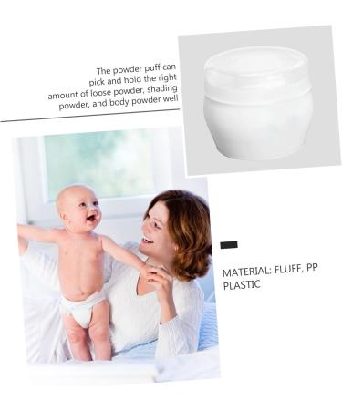 Buy 2 Sets Baby Powder Makeup Sponge Kit | Toddler Facial Sponges & Bath Puff | White PP Plastic | Perfect for Kids Makeup - Buy Online on GoSupps.com