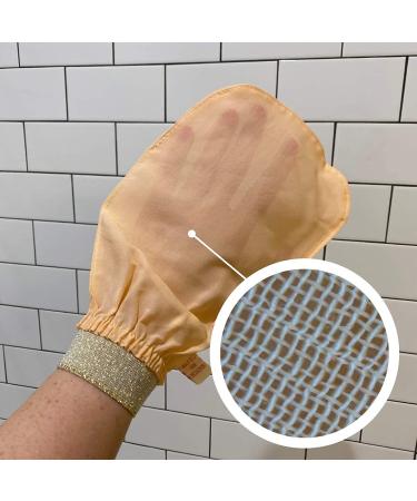 SILK Exfoliating Glove: Deep Exfoliation for Smooth Skin and Keratosis Pilaris Removal - Buy Online on GoSupps.com
