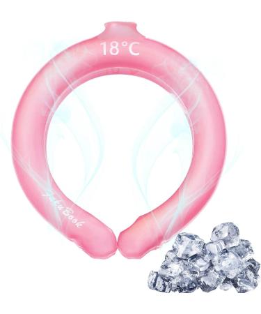 Wearable Cooling Neck Wrap | Cool Sleeping Pad Neck Wrap Reusable Outdoor Pillow Ice Tube Sleeping Pad Mat for Cooling in Xiaoguozi Pink - Buy Online on GoSupps.com